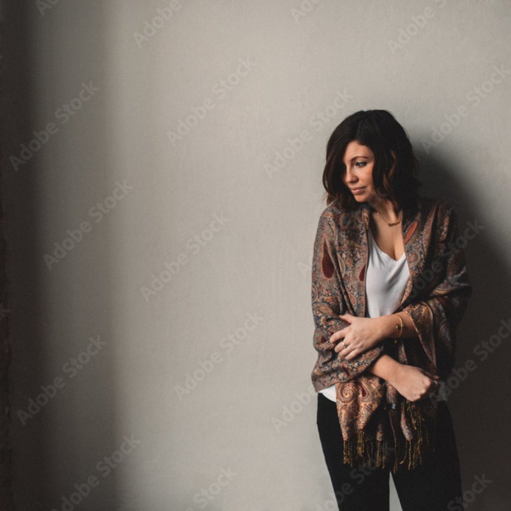 Solid Olive Pashmina Scarf - image 5